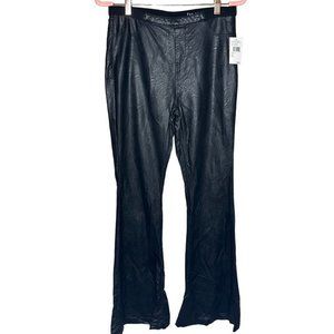 NWT BlankNYC Cat Belle Bottom Faux Leather Pull On Pants Size 31‎